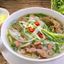 Phở bò viên + bò tái + trứng gà